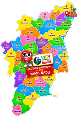 Tamil Nadu Franchise Opportunity Map